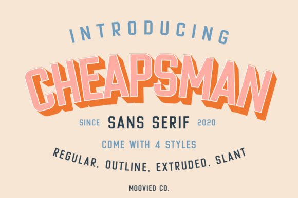 Cheapsman Font