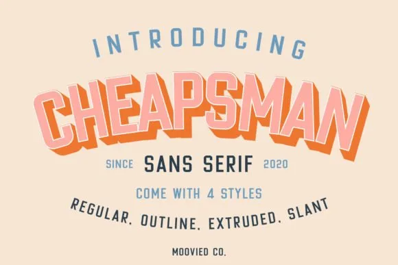 Cheapsman Font