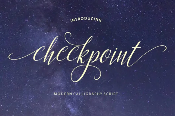Checkpoint Font