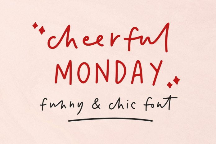 Cheerful Monday Font