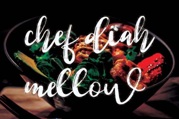 Chef Diah Mellow Font