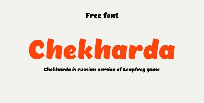 Chekharda Font