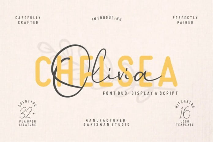 Chelsea Olivia Font Duo