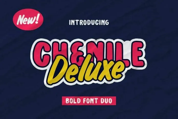 Chenile Deluxe Font
