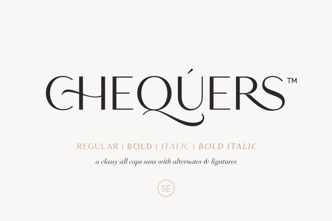Chequers - Modern Sans Serif Font