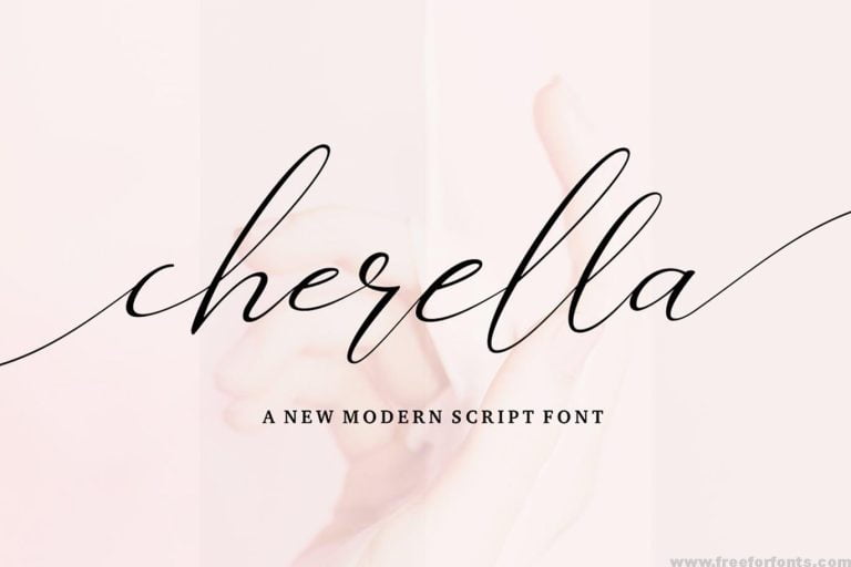 Cherella Script Font Free Download