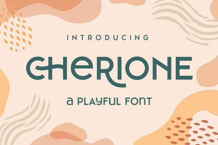Cherione - A Sans Serif Font Family