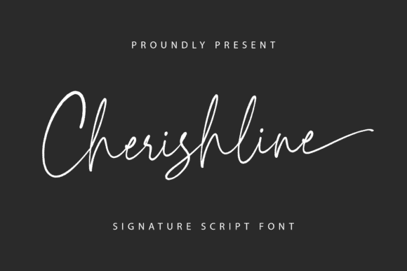 Cherishline Handwritten Font