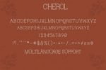 Cherol Font