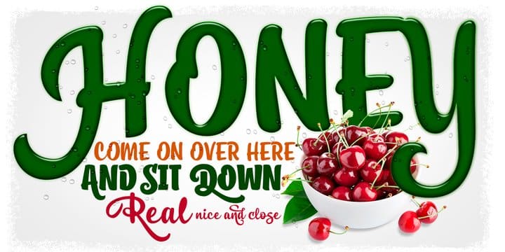 Cherrypie Font Family