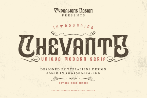 Chevante Font