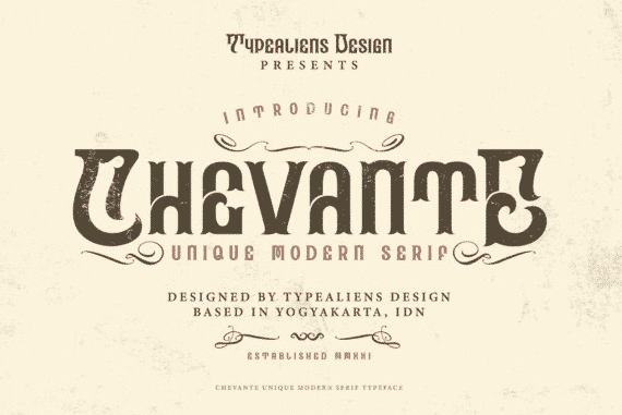 Chevante Fonts