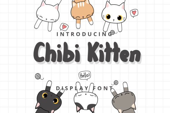 Chibi Kitten Font