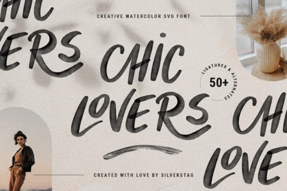 Chic Lovers Font Chic Lovers Font