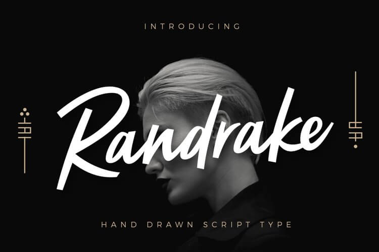 Randrake - Font Script