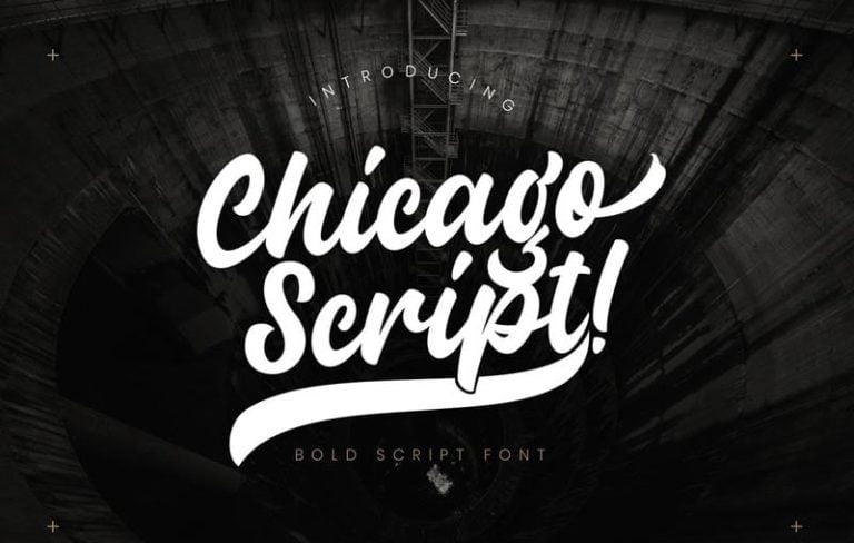 Chicago Script Font