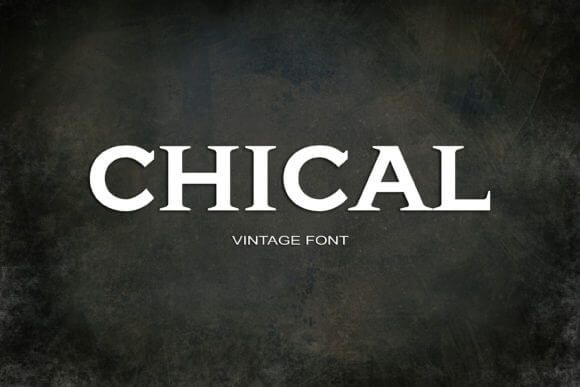 Chical Font