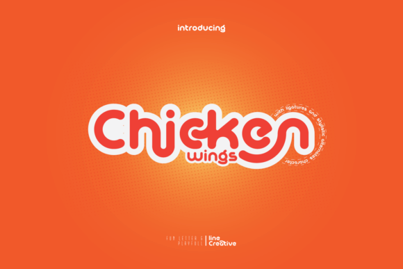Chicken Wings Font