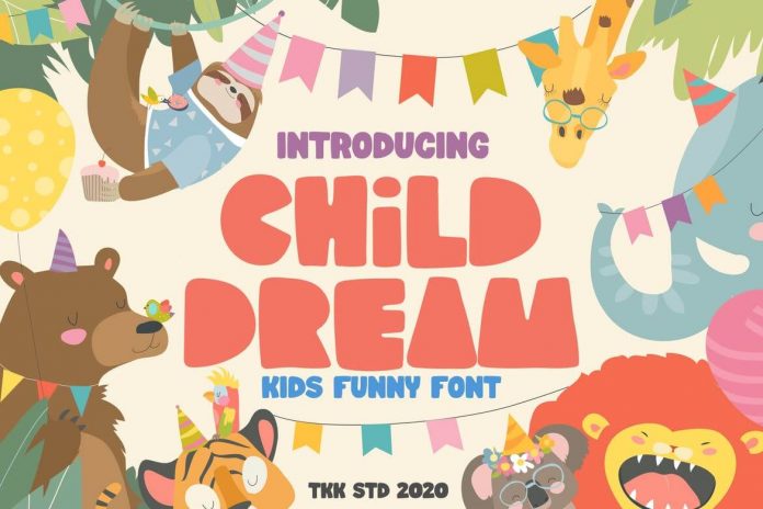 Child Dream - Kids Block Font