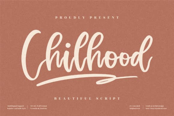 Chilhood Font