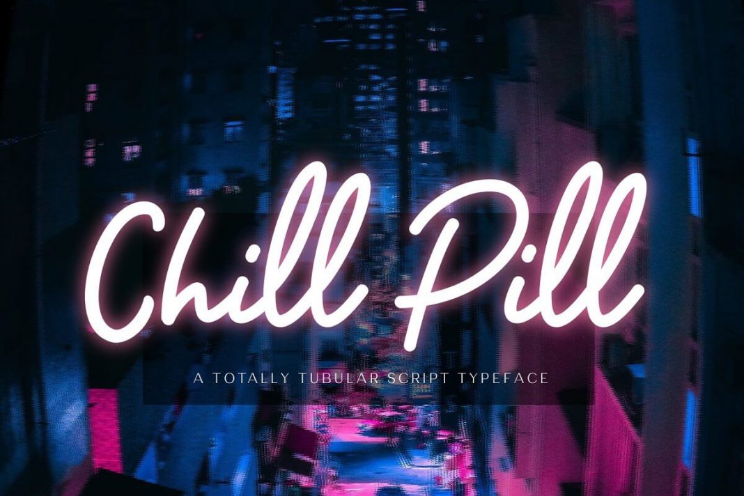 Chill Pill - Script typeface