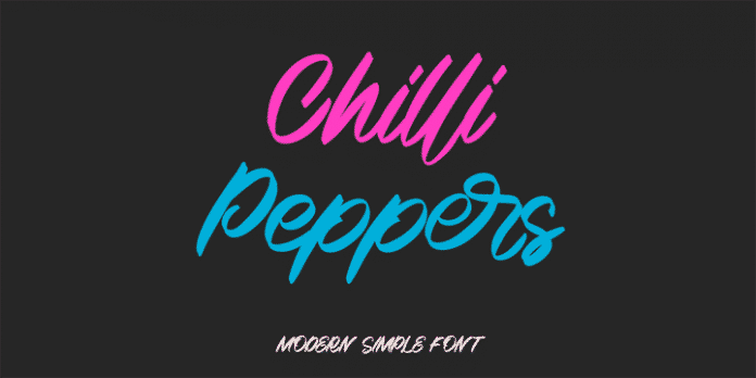 Chilli Peppers Font