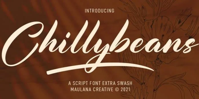 Chillybeans Script Font