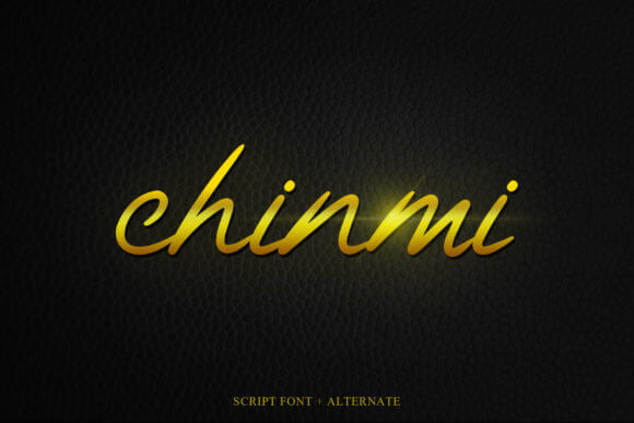 Chinmi Script Font