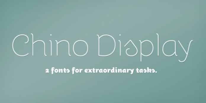 Chino Display Font