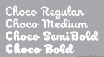 Robu Choco Font