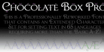 Chocolate Box Pro Font