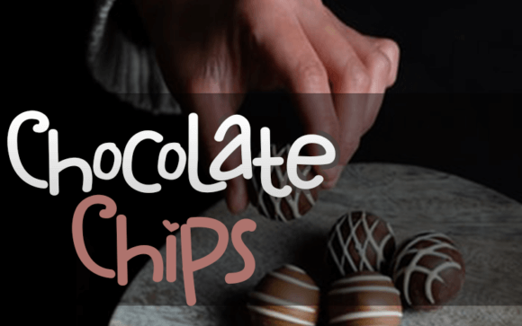 Chocolate Chips Font