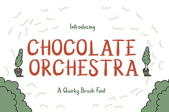 Chocolate Orchestra Font