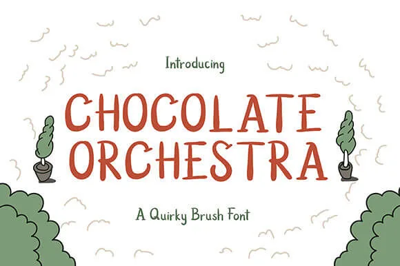 Chocolate Orchestra Font
