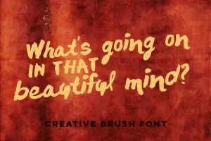 Chocoleta Brush Font