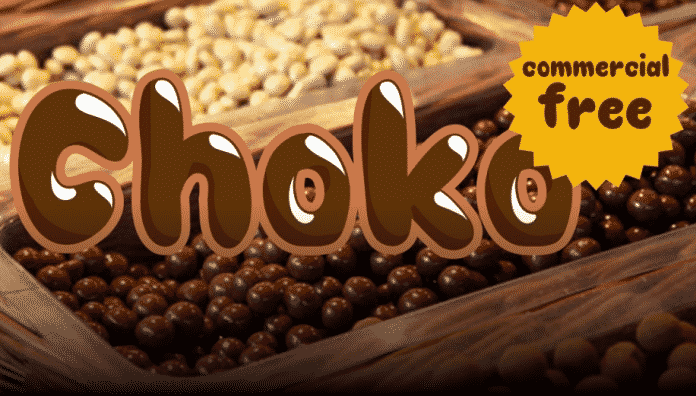 Choko multilayered Font