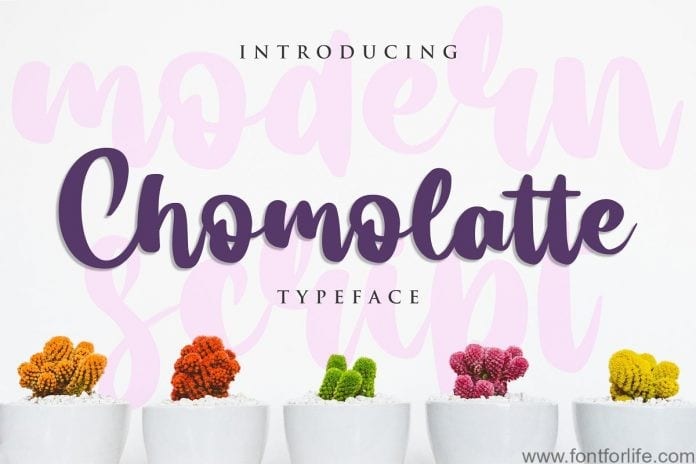 Chomolatte Font
