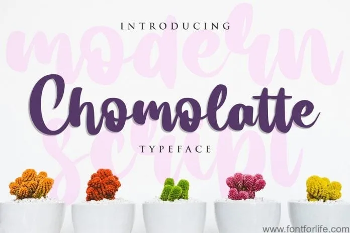 Chomolatte Font