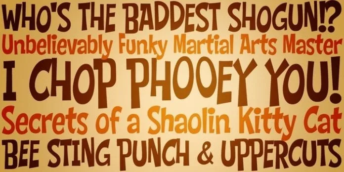 Chop Phooey PB Font