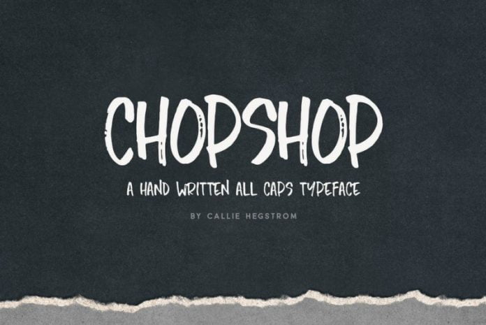 Chopshop Typeface