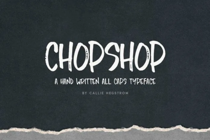 Chopshop Typeface