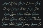 Chordettes Signature Script Brush Handmade Font