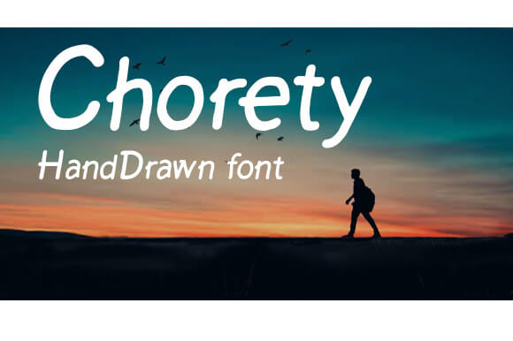 Chorety Font