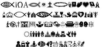 Christian Icons Font