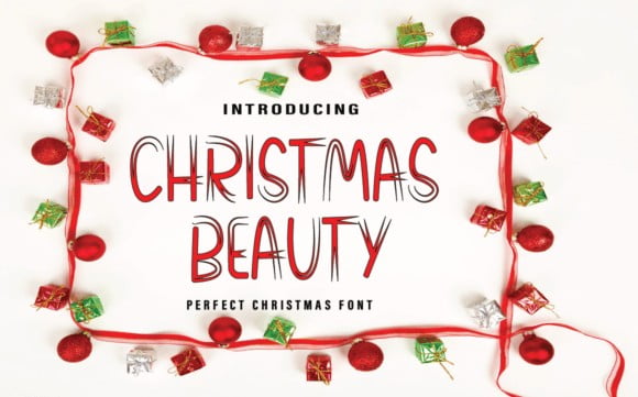 Christmas Beauty Font