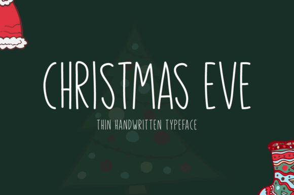 Christmas Eve Font