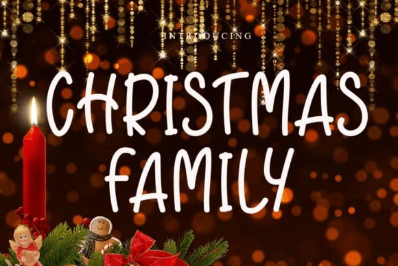 Christmas Family Font