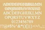 Christmas Floral Font