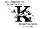 Christmas Floral Font
