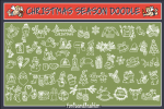Christmas Season Doodle Font